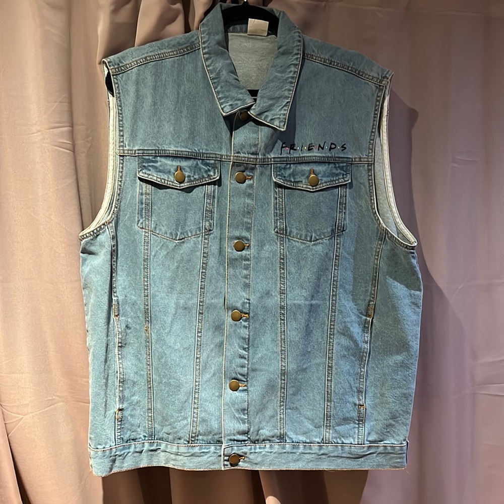 FRIENDS “You’re my lobster” Denim Vest